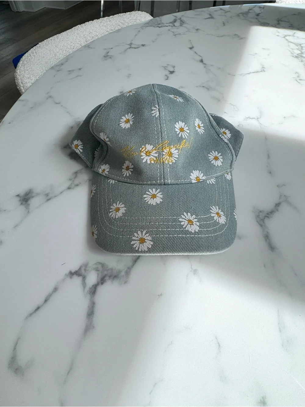 Karl Lagerfeld Embroidered Cap